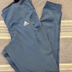Light blue Adidas leggings